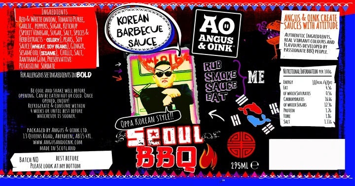 Seoul BBQ Korean BBQ Sauce 300ml