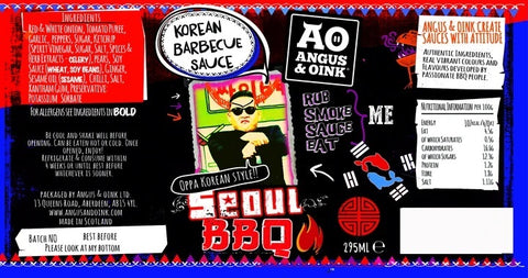 Seoul BBQ Korean BBQ Sauce 300ml