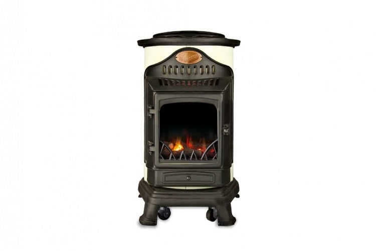 Provence Heater Cream & Black