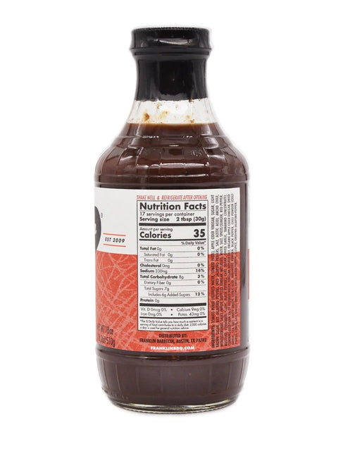 Franklin Spicy BBQ Sauce