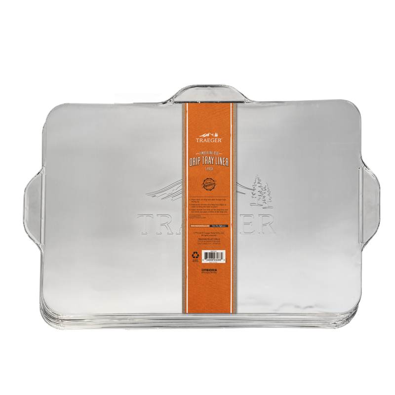 Traeger - Drip Tray Liner 5 Pack Timberline 850