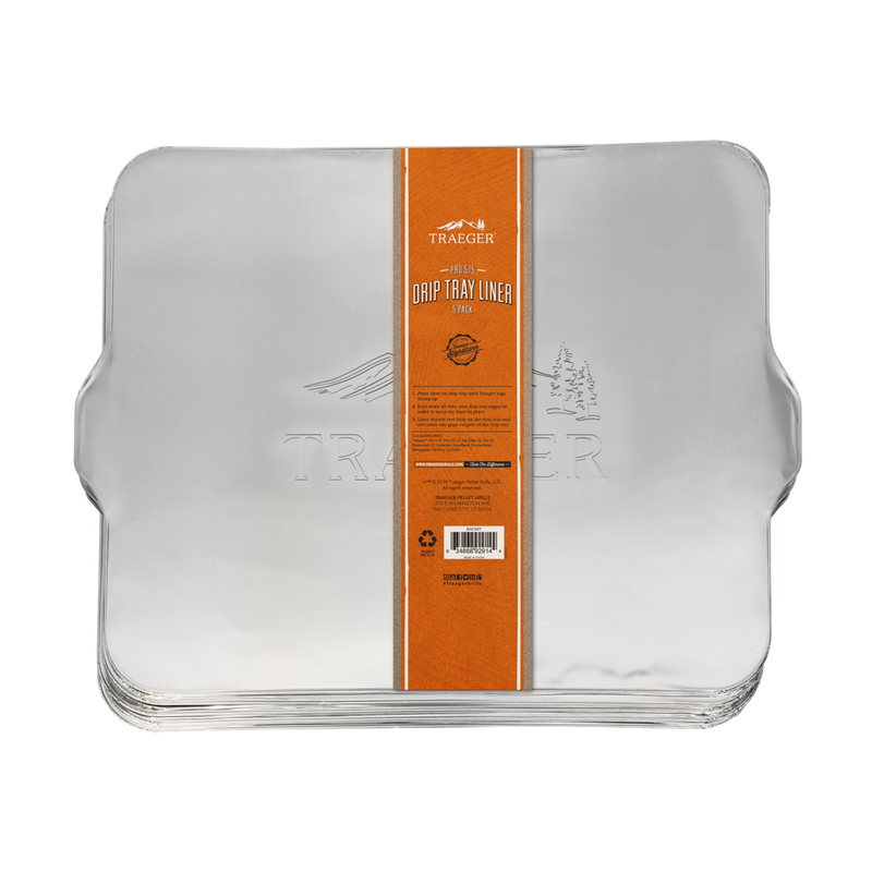 Traeger -  Drip Tray Liner 5 Pack For  Pro 575