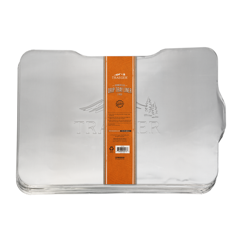 Traeger - Drip Tray Liner 5 Pack For Ironwood 650