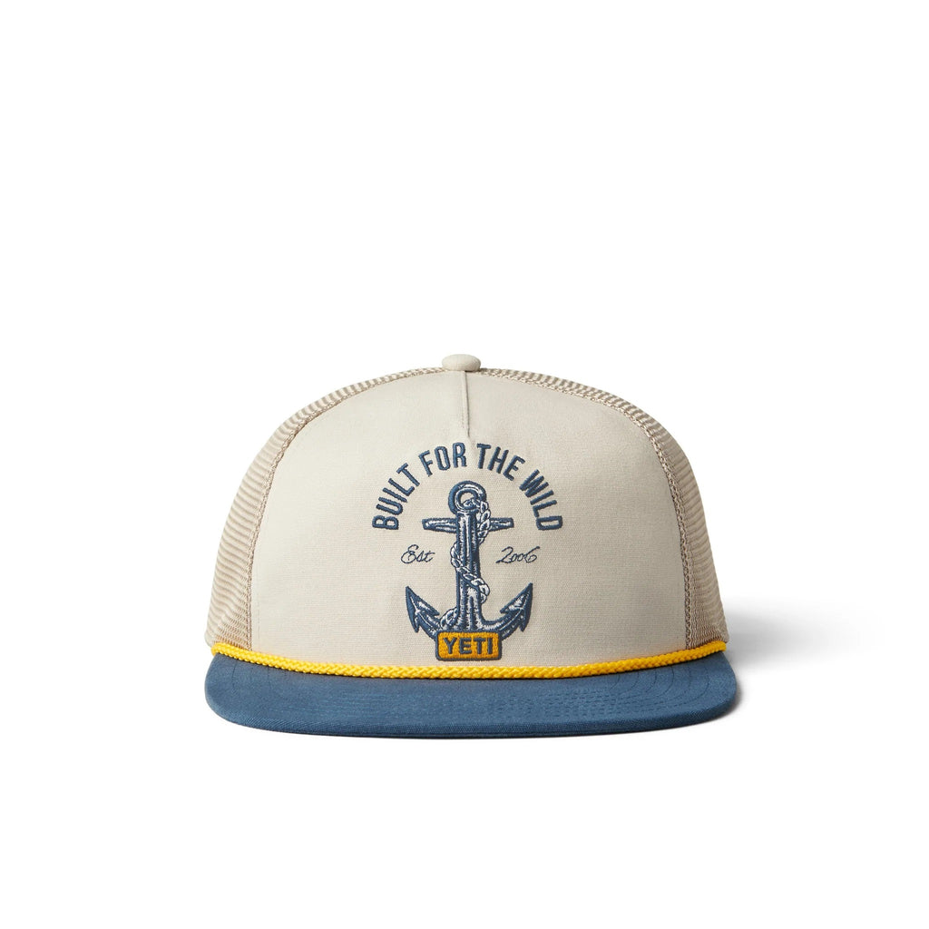 Yeti Open Seas Rope Hat - Tan/Navy