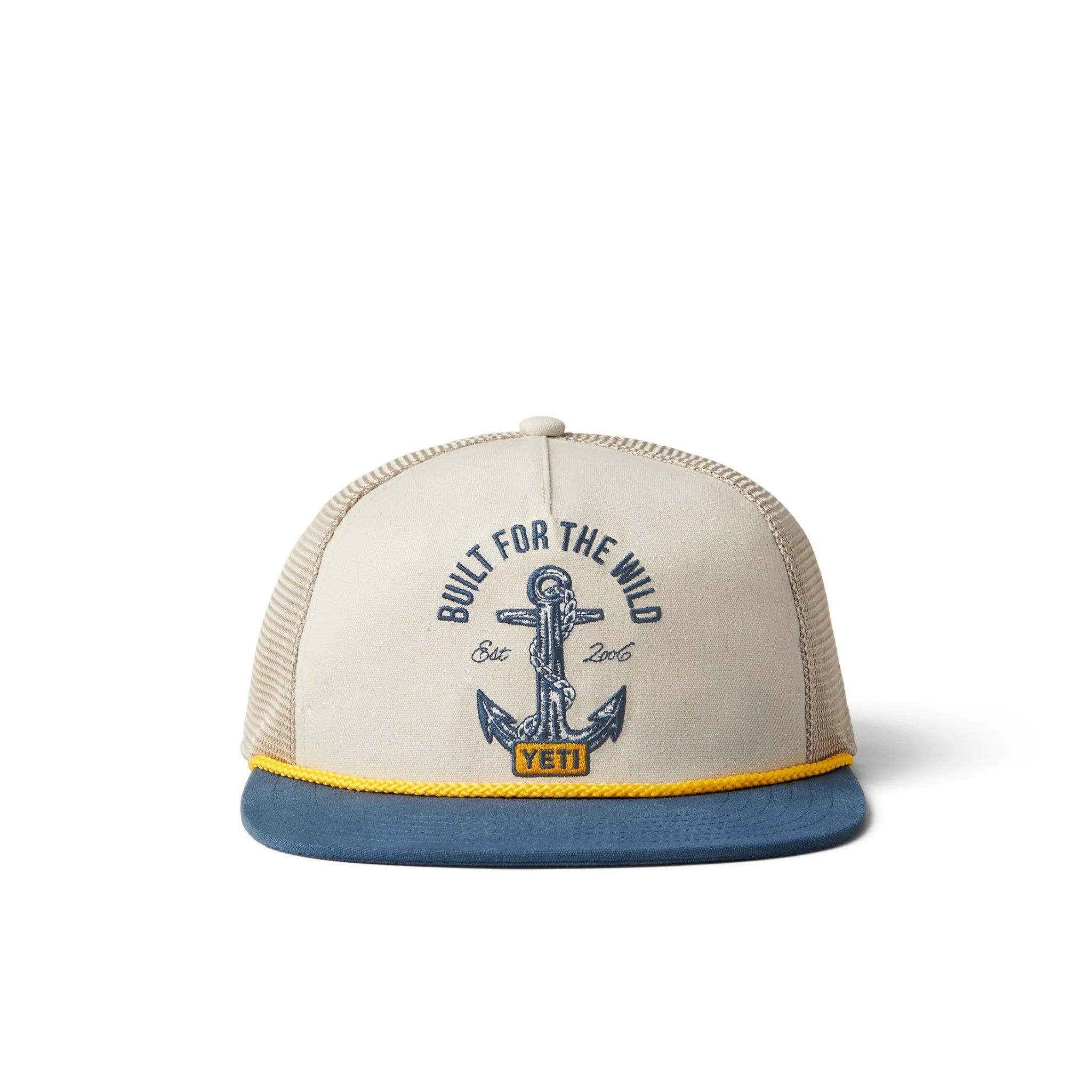 Yeti Open Seas Rope Hat - Tan/Navy