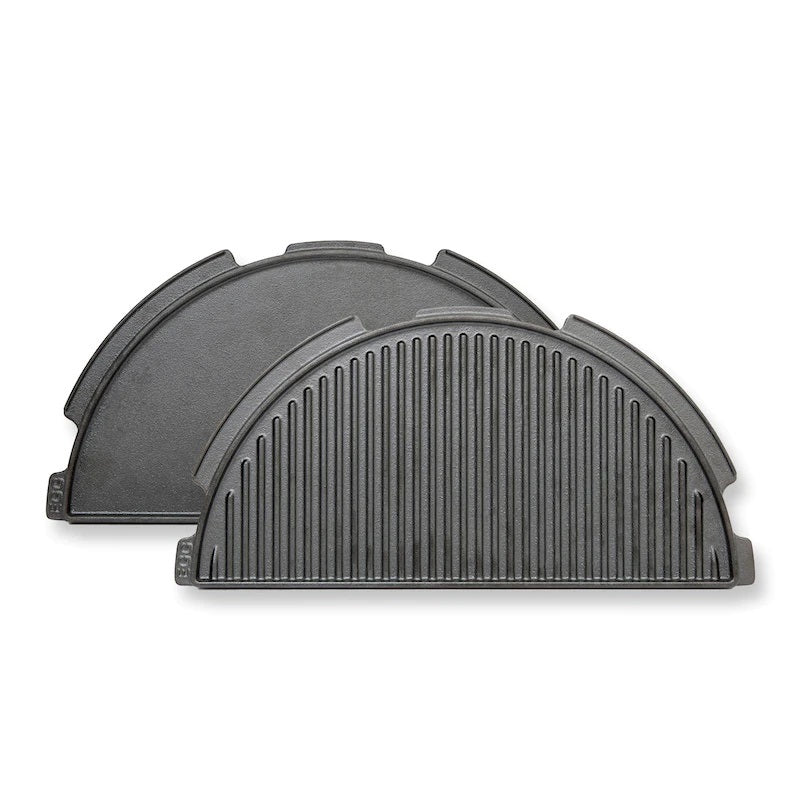 Big Green Egg XL Half Moon Cast Iron Plancha Griddle