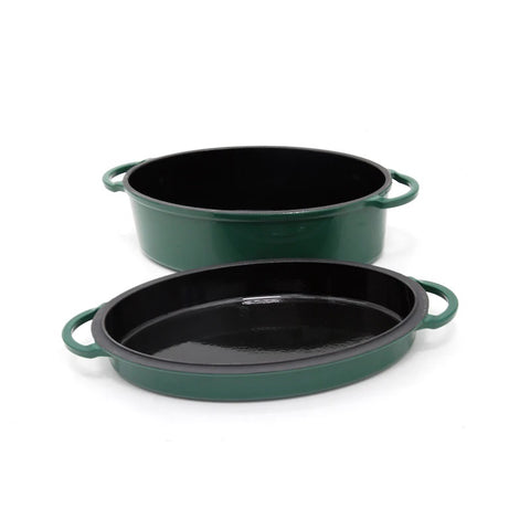 Big Green Egg Oval 5.2L Enamelled Dutch Oven