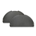 Big Green Egg Large Half Moon Cast Iron Plancha Griddle