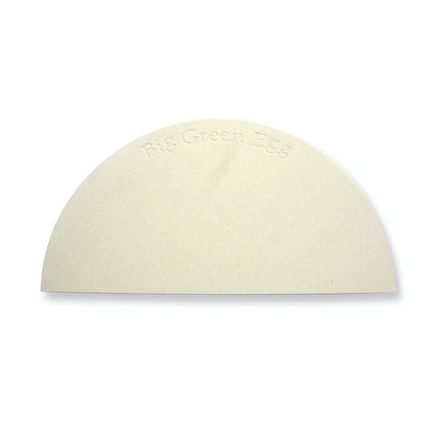 Big Green Egg Large Half Moon Ceramic Baking Stone