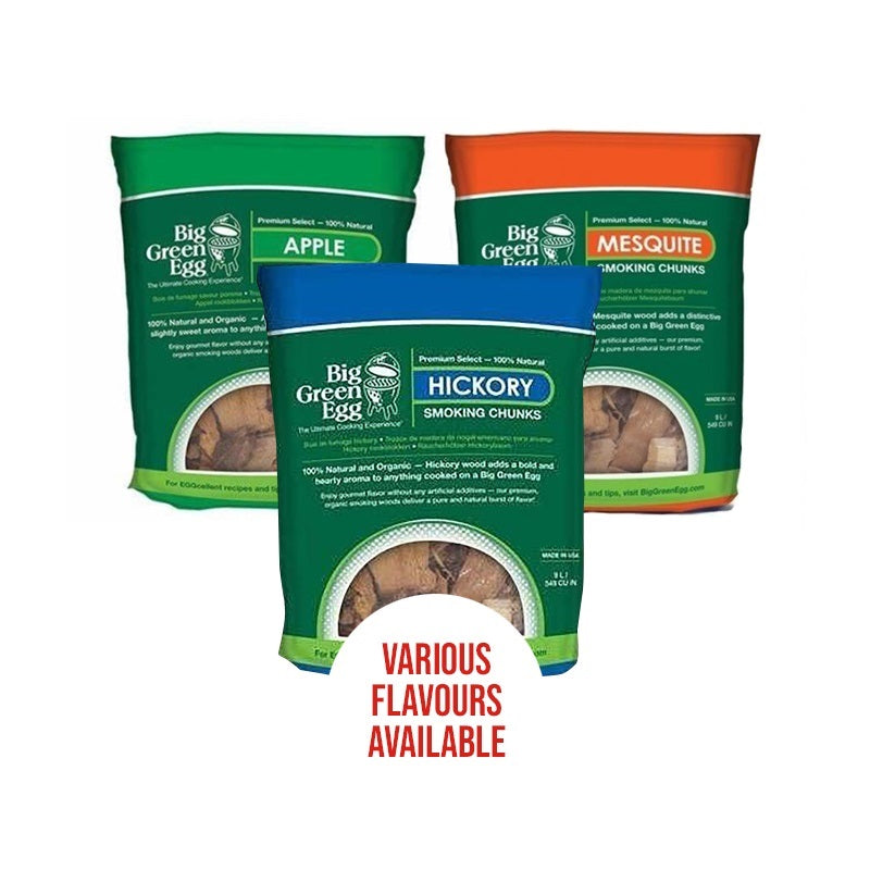 Big Green Egg Wood Chunks