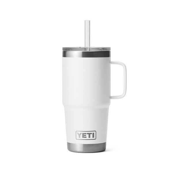 Yeti Rambler 25oz (739ml) Straw Mugs with Straw Lid