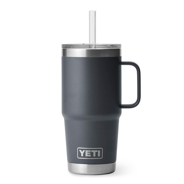 Yeti Rambler 25oz (739ml) Straw Mugs with Straw Lid
