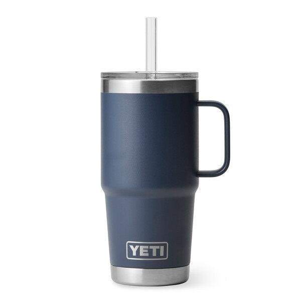 Yeti Rambler 25oz (739ml) Straw Mugs with Straw Lid
