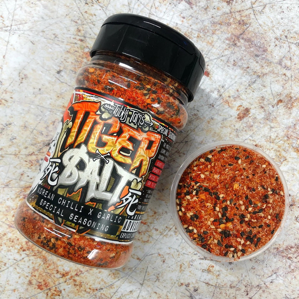 Tiger Salt - Korean Garlic & Chilli Seasoning Shaker - 200g
