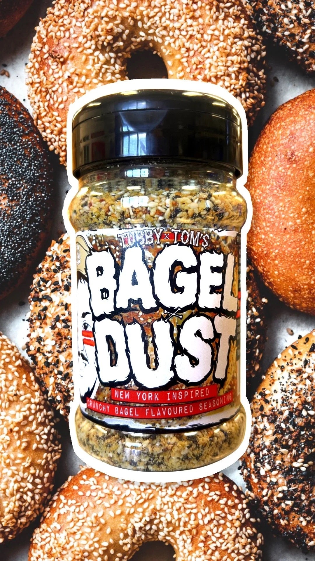 Bagel Dust Jumbo Shaker 200g