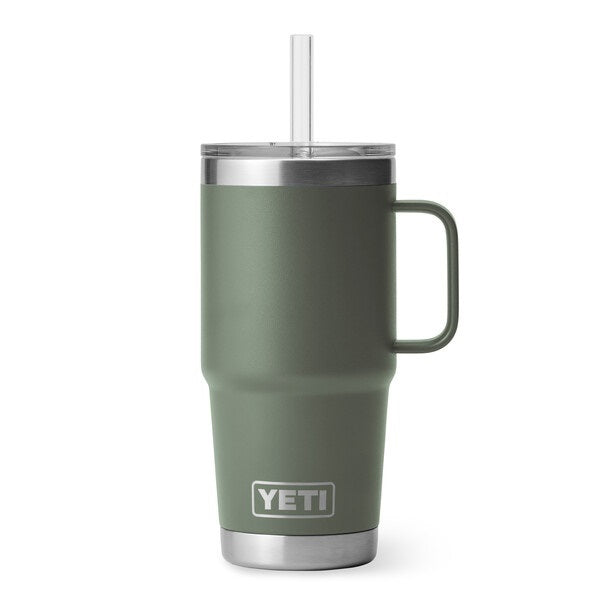 Yeti Rambler 25oz (739ml) Straw Mugs with Straw Lid