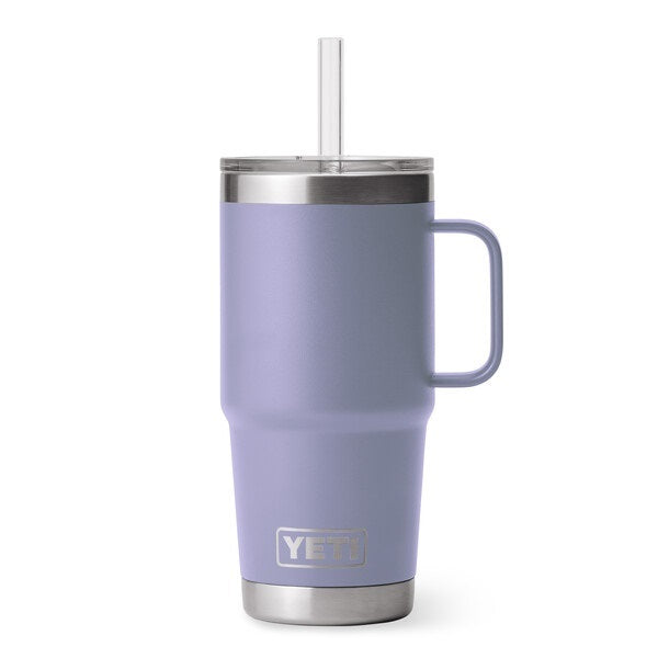 Yeti Rambler 25oz (739ml) Straw Mugs with Straw Lid