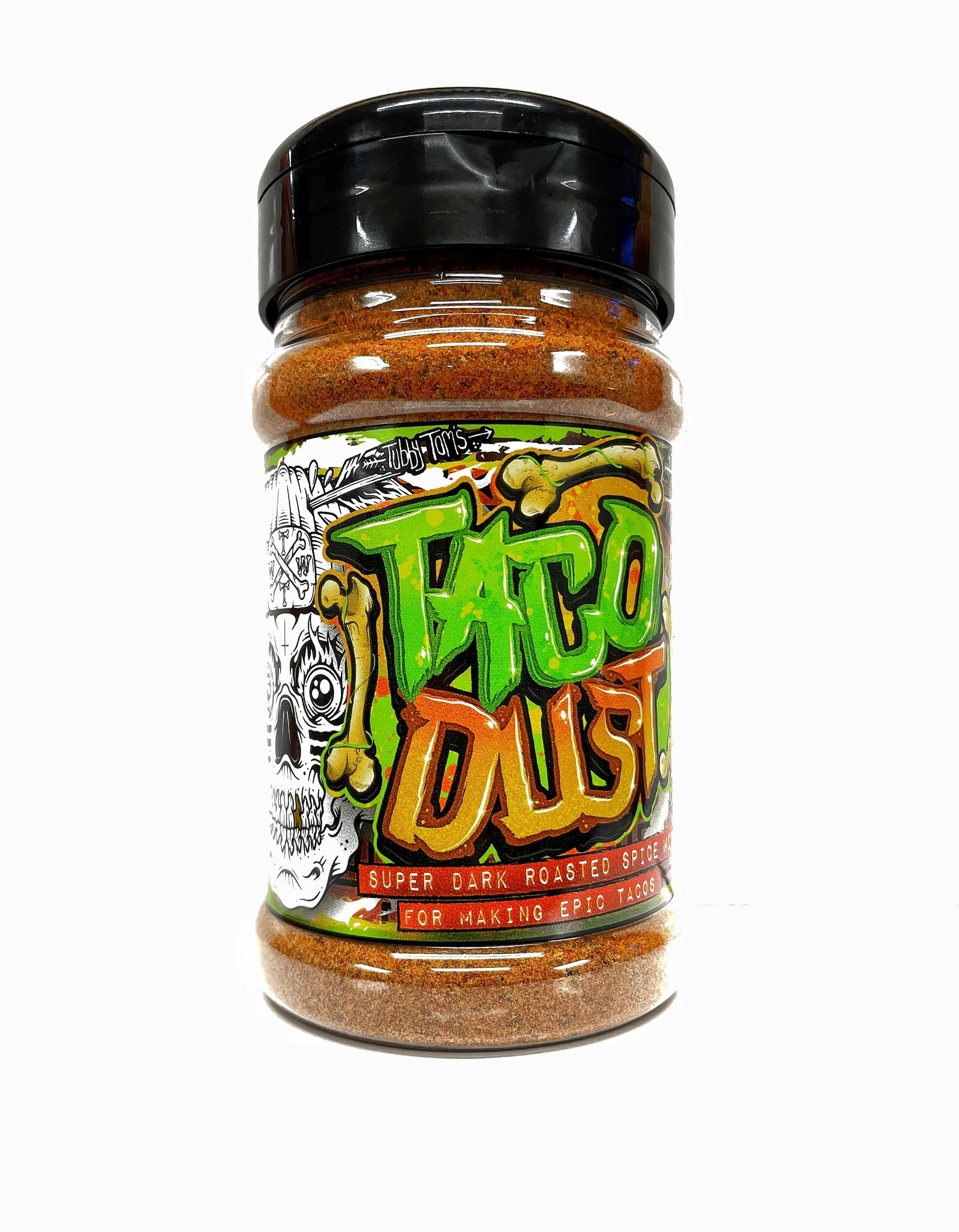 Taco Dust Super Dark Roasted Spice Mix Shaker