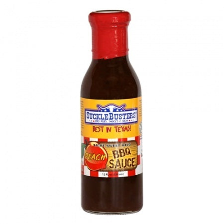 Sucklebusters Peach BBQ Sauce - 340g (12oz)