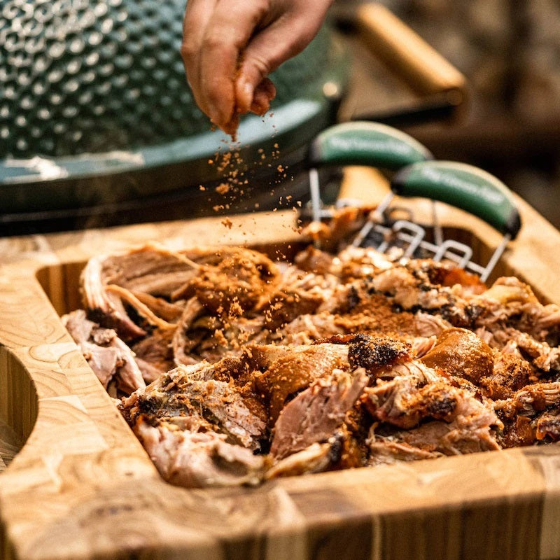 Big Green Egg Large Teak Butchers Block