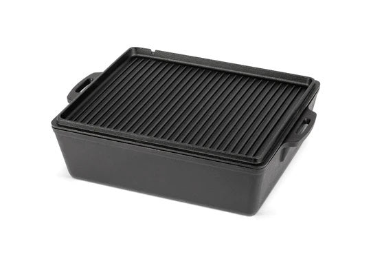 Petromax K12 Cast Iron Loaf Pan with Lid - XL