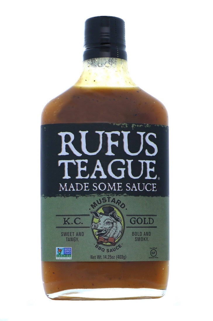 Rufus Teague KC Gold Mustard BBQ Sauce 453g