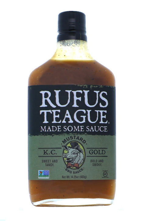 Rufus Teague KC Gold Mustard BBQ Sauce 453g