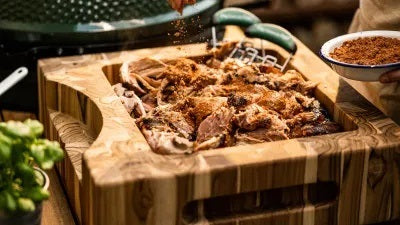 Big Green Egg XL Teak Butchers Block