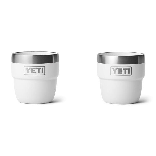 Yeti Rambler 4oz (118ml) Stackable Cups with Durasip Ceramic Lining
