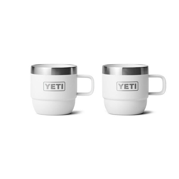 Yeti Rambler 6oz (177ml) Stackable Mugs with Durasip Ceramic Lining