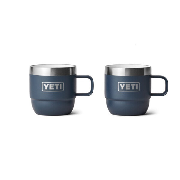 Yeti Rambler 6oz (177ml) Stackable Mugs with Durasip Ceramic Lining