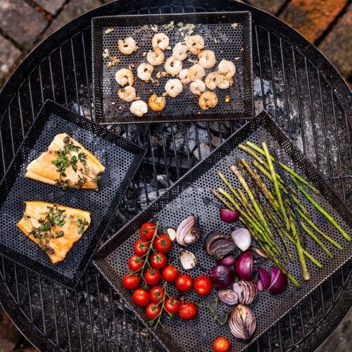 Kadai BBQ Trays - Set of 3