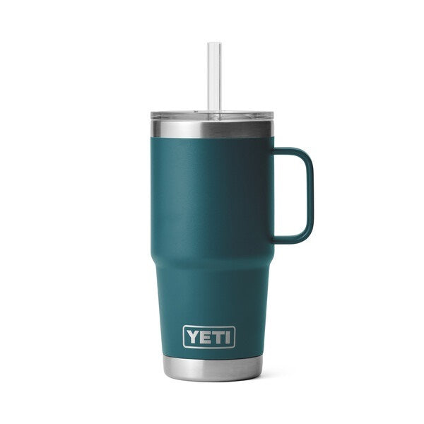 Yeti Rambler 25oz (739ml) Straw Mugs with Straw Lid