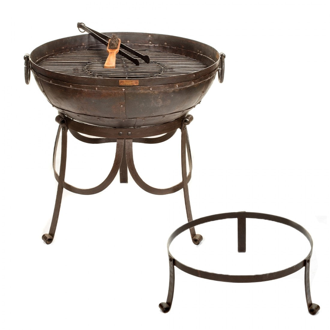 Kadai Recycled BBQ Fire Pit - 80cm (8 Or More People)