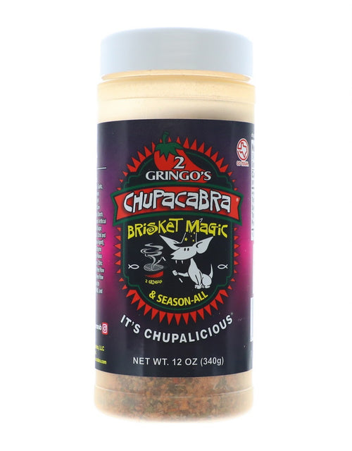 2 Gringos Chupacabra 'Brisket Magic & Season - All ' BBQ Rub - 340g (12oz)