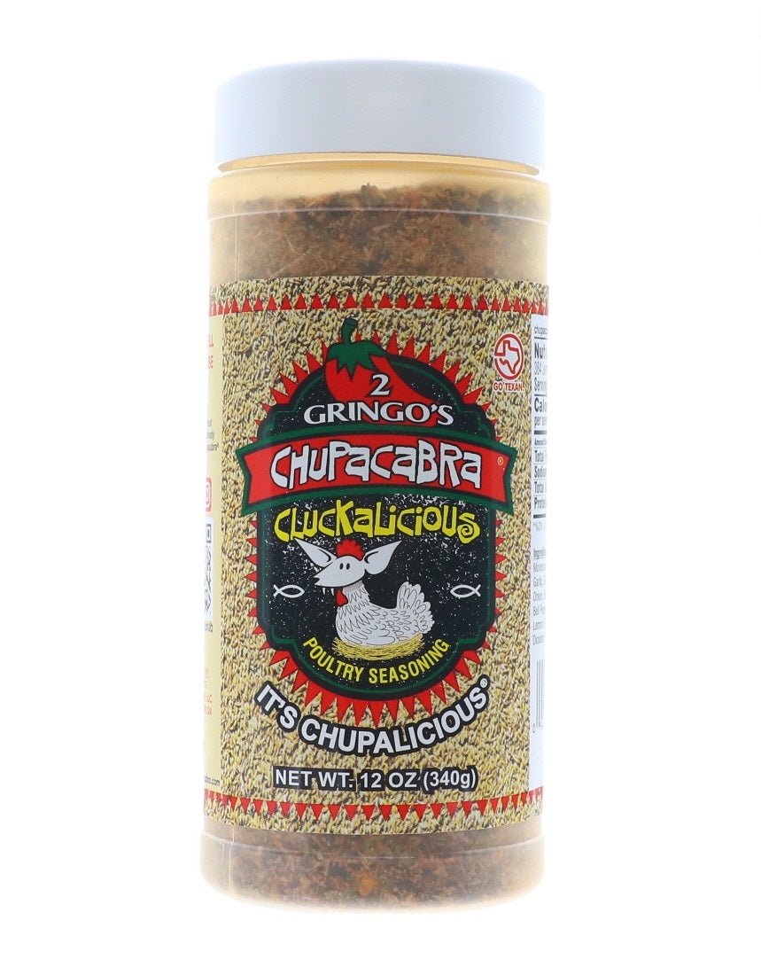 2 Gringos Chupacabra 'Cluckalicious' Chicken Rub - 340g (12oz)