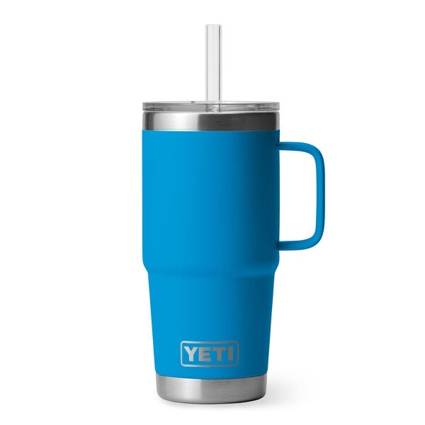 Yeti Rambler 25oz (739ml) Straw Mugs with Straw Lid