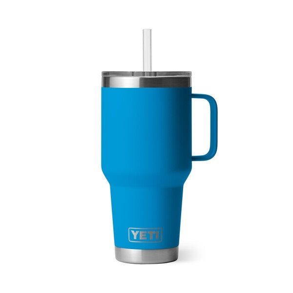 Yeti Rambler 35oz (1L) Straw Mugs with Straw Lid