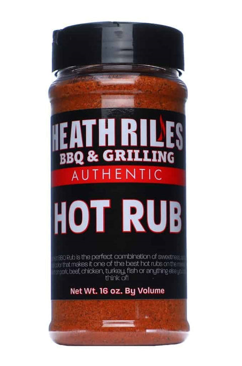 Heath Riles BBQ Hot Rub  - 453g (16oz)