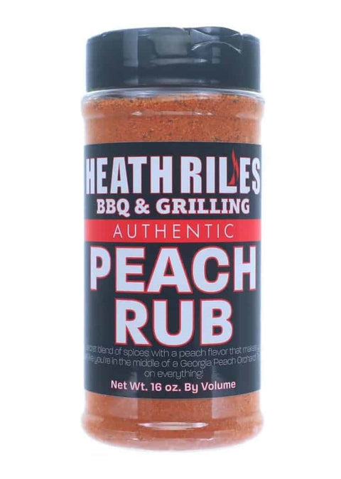 Heath Riles BBQ Peach Rub - 453g (16oz)