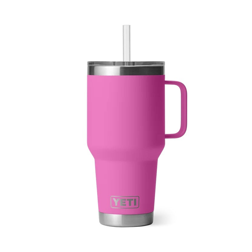 Yeti Rambler 35oz (1L) Straw Mugs with Straw Lid