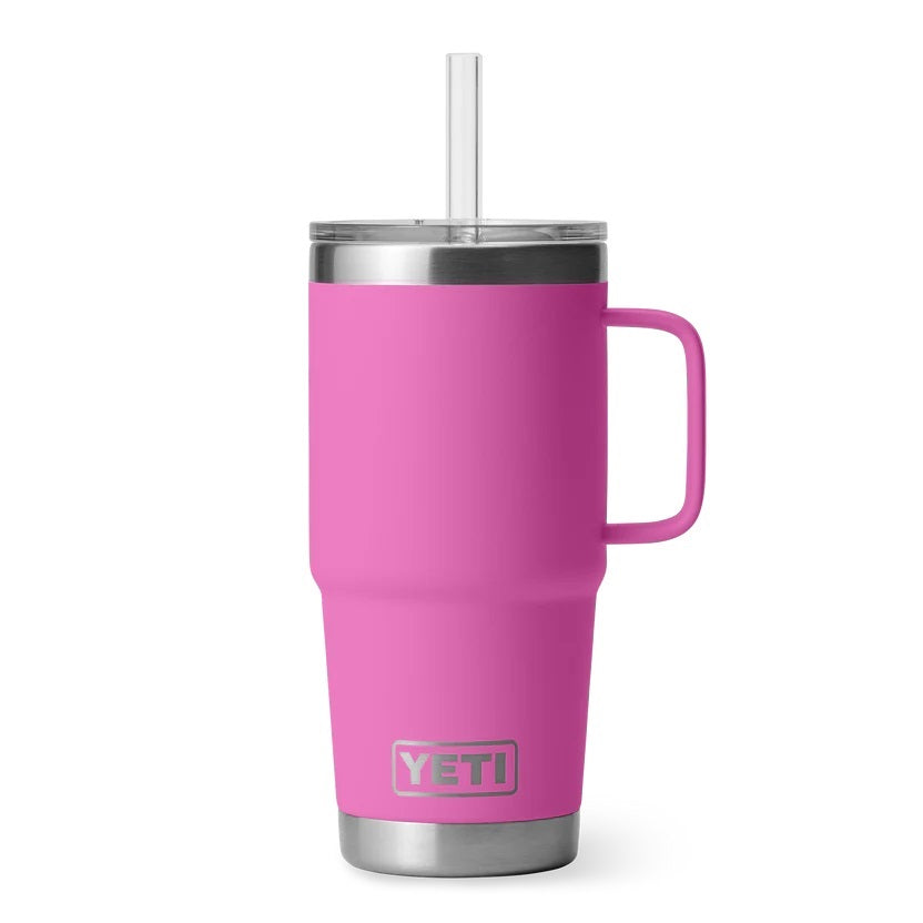 Yeti Rambler 25oz (739ml) Straw Mugs with Straw Lid