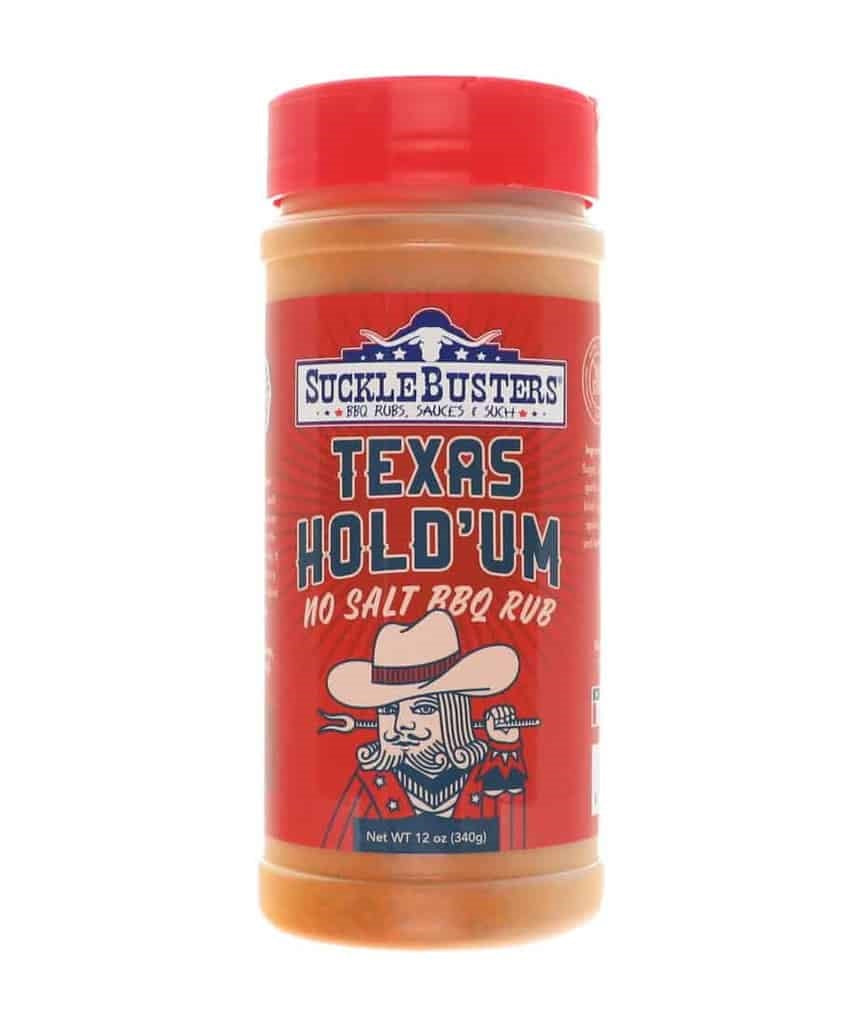 Sucklebusters Texas Hold'Um (No Salt) BBQ Rub - 340g (12oz)