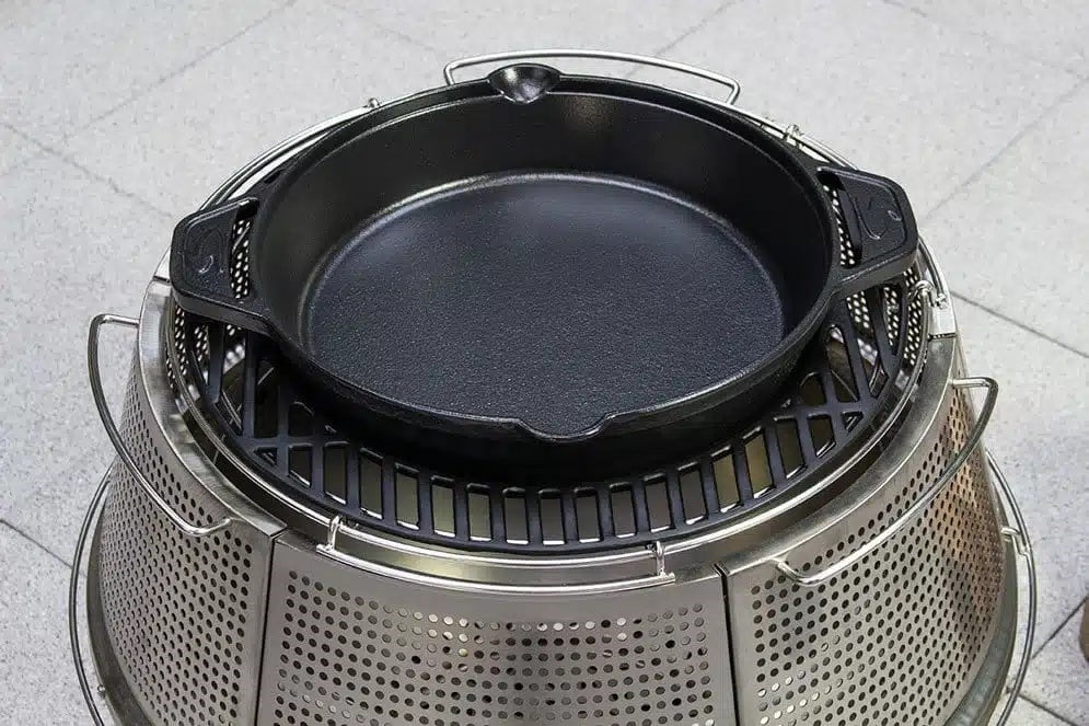 Sahara Smokeless Fire Pit Grill System