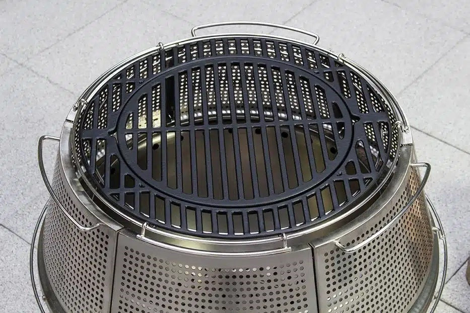 Sahara Smokeless Fire Pit Grill System