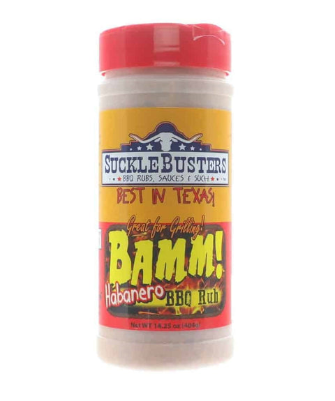 Sucklebusters BAMM! Habanero BBQ Rub - 403g (14.25oz)