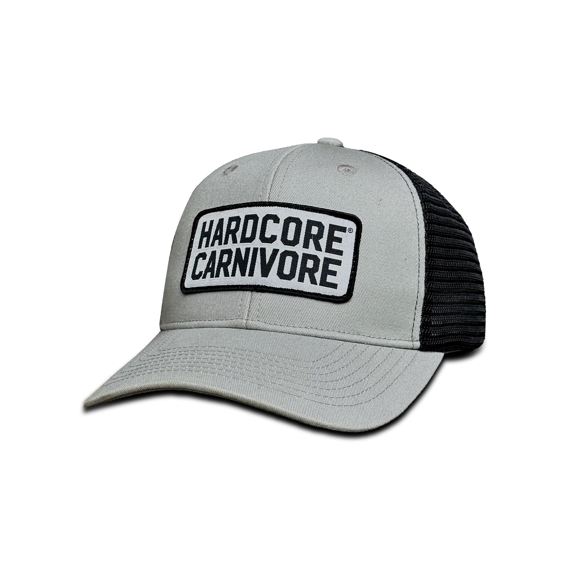 Hardcore Carnivore Smoke Gray Patch Cap
