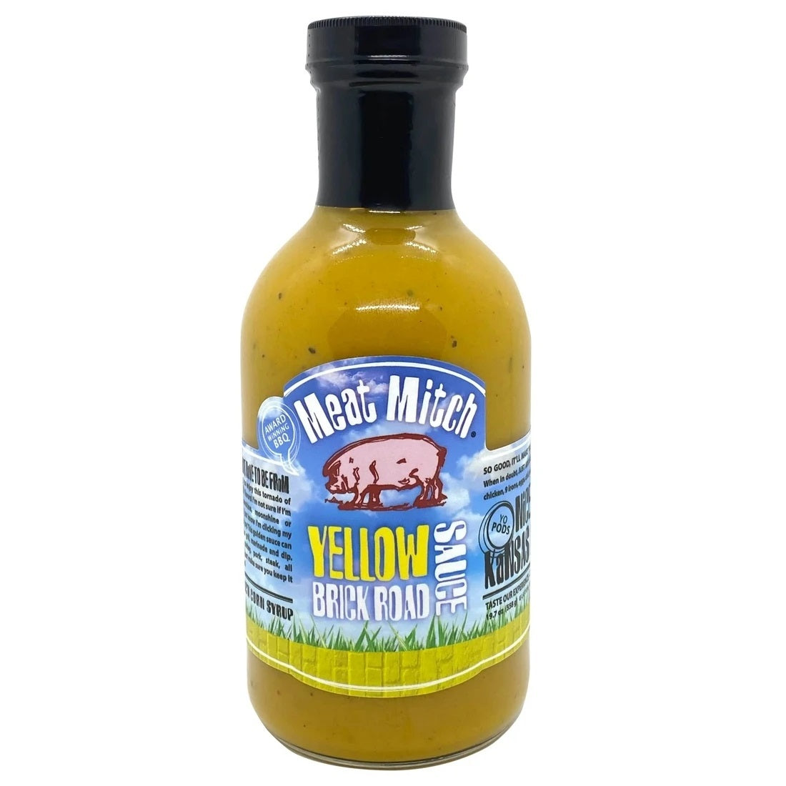 Meat Mitch' Yellow Brick Road' BBQ Sauce - 558g (19.7oz)