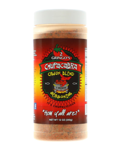 2 Gringos Cupacabra Cajun Blend Rub - 340g (12oz)