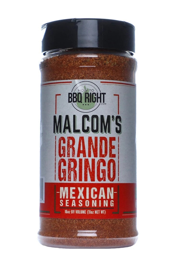 How To BBQ Right Malcolm's 'Grande Gringo 'Mexican Seasoning - 311g (11oz)